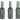 2607001768 - Set di bit di avvitamento da 5 pz. Extra Hard (Torx®) T 10- T 15- T 20- T 25- T 30- 25 mm