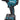 Soffiatore a pistola a batteria Makita 18V brushless con batteria DAS180RT