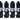 2608522323 - Confezione bit avvitamento Impact Control, 8 pz., 1xPH1-3xPH2-1xPH3-2xPZ2-1xPZ3