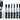 2608522327 - Confezione bit avvitamento Impact Control, 7 pz., 1xPH2-1xPZ2-1xT15-1xT20-1xT25-1xT30