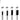 2607017465 - Set frese da 6 pz. bit dritti codolo da 6 mm 6-piece Straight Router Bit Set.