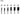 2607017465 - Set frese da 6 pz. bit dritti codolo da 6 mm 6-piece Straight Router Bit Set.