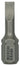 2607001458 - Bit di avvitamento extra duro S 0,5x4,0, 25 mm